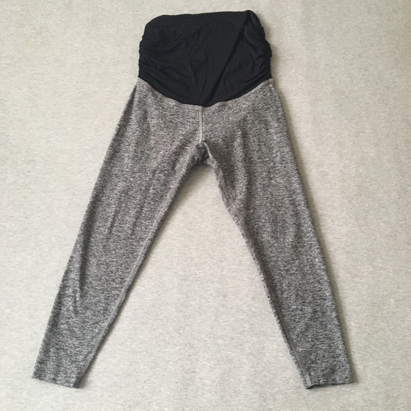 Beyond the Bump Spacedye Love Cropped Leggings - Picture 1 of 8